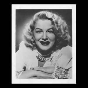 Betty Hutton - 8"x6" Framed Print