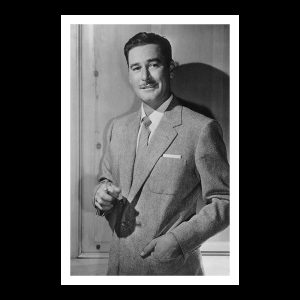 Errol Flynn - 8"x6" Framed Print