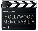 hollywood memorabilia clapboard logo