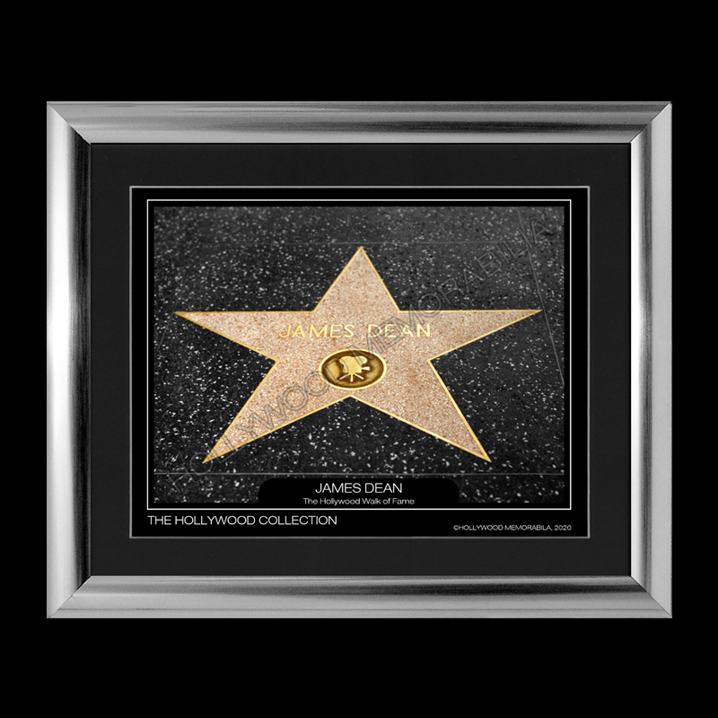 james dean walk of fame star print