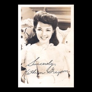 Kathryn Grayson - 8"x6" Framed Print